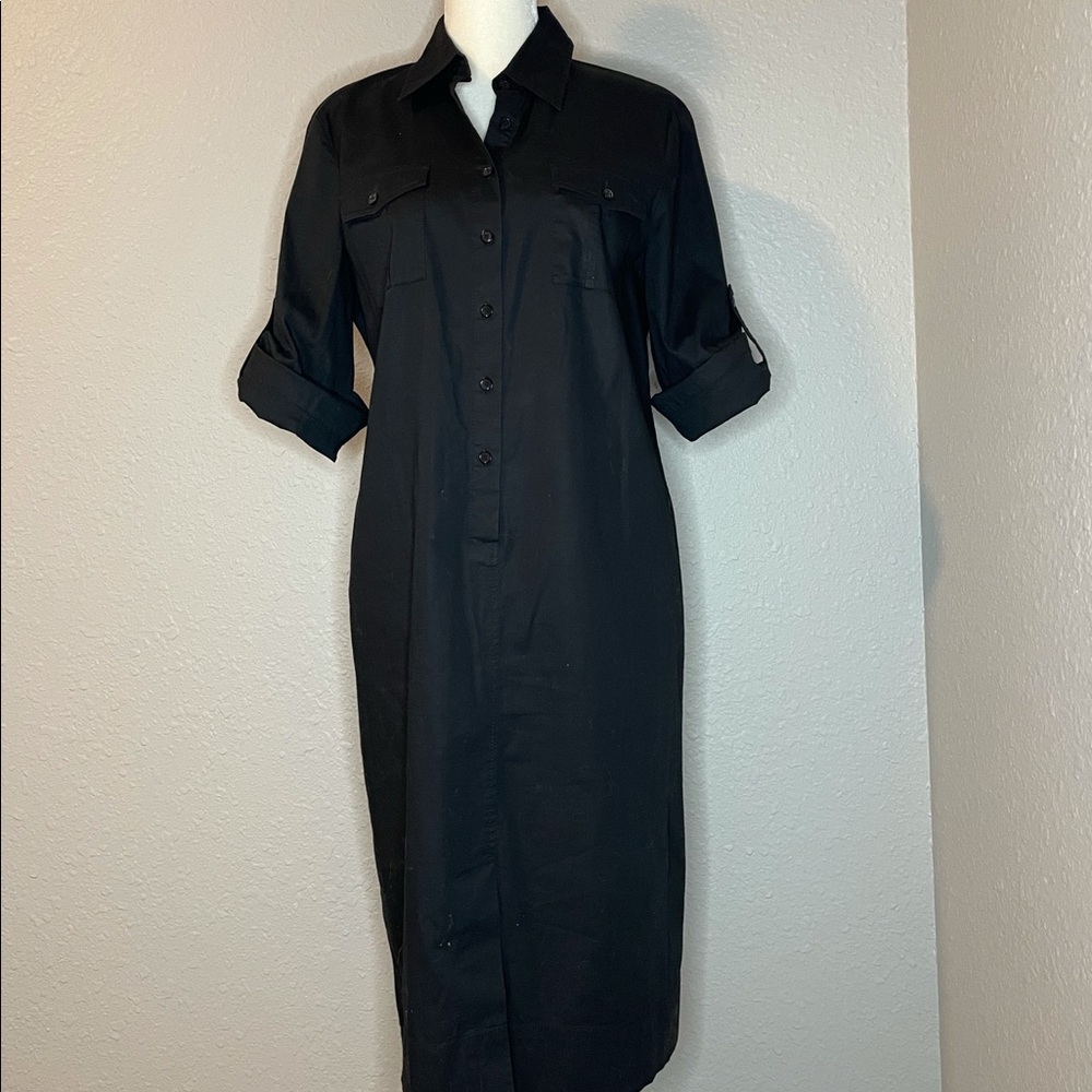 Michael Kors Black T-Shirt Dress